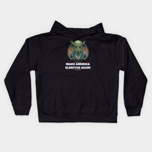 Cthulhu For President USA 2024 Election - Make America Eldritch Again #2 Kids Hoodie